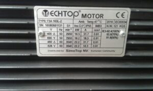 Elektromotor Echtop 160L 3000 B3 18.5kw ATH E131